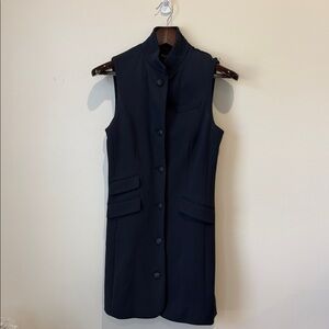 Rag & Bone Navy Twill Vest Dress (NWT)